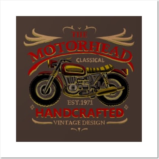 classical handcrafted vintage design Posters and Art